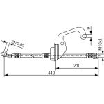 BOSCH 1 987 481 364 Bremsschlauch BOSCH 1 987 481 364 Bremsschlauch