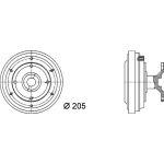 Kupplung, Kühlerlüfter CFC 41 000P Kupplung, Kühlerlüfter CFC 41 000P