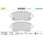 Valeo 610353 Bremsbelagsatz, Scheibenbremse E-PERFORMANCE Valeo 610353 Bremsbelagsatz, Scheibenbremse E-PERFORMANCE