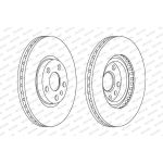 Ferodo DDF760C Bremsscheibe PREMIER Coat+ disc Ferodo DDF760C Bremsscheibe PREMIER Coat+ disc