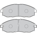 Bremsbelagsatz, Scheibenbremse 598908 Bremsbelagsatz, Scheibenbremse 598908