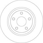 Bremsscheibe DF6492 Bremsscheibe DF6492