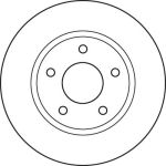 Bremsscheibe DF4933