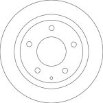 TRW DF4689 Bremsscheibe TRW DF4689 Bremsscheibe
