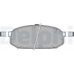 Delphi LP1066 Bremsbelagsatz, Scheibenbremse Delphi LP1066 Bremsbelagsatz, Scheibenbremse