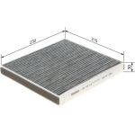 BOSCH 1 987 432 319 Innenraumfilter