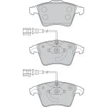 Valeo 598940 Bremsbelagsatz, Scheibenbremse