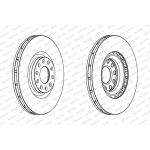 Ferodo DDF1166C-1 Bremsscheibe PREMIER Ferodo DDF1166C-1 Bremsscheibe PREMIER