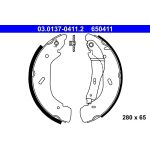 ATE 03.0137-0411.2 Bremsbackensatz ATE 03.0137-0411.2 Bremsbackensatz