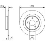 Bremsscheibe 0 986 479 B04