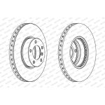 Ferodo DDF1202C-1 Bremsscheibe PREMIER Coat+ disc Ferodo DDF1202C-1 Bremsscheibe PREMIER Coat+ disc