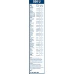 BOSCH 550 U Scheibenwischer Twin 3 397 004 585