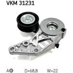 SKF VKM 31231 Spannrolle, Keilrippenriemen SKF VKM 31231 Spannrolle, Keilrippenriemen