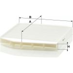MANN-FILTER CU 2855/1 Innenraumfilter, Partikelfilter