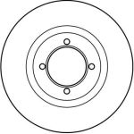 Bremsscheibe DF2642