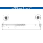 Bremsschlauch 24.5289-0432.3 Bremsschlauch 24.5289-0432.3
