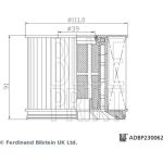 Kraftstofffilter ADBP230062