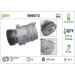 Valeo 699072 Kompressor, Klimaanlage CORE-FLEX Valeo 699072 Kompressor, Klimaanlage CORE-FLEX