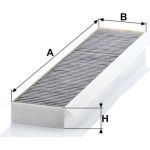 MANN-FILTER CUK 5141 Innenraumfilter, Aktivkohlefilter