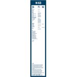 BOSCH N 63 Scheibenwischer Twin 3 397 018 966