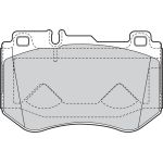 Valeo 601512 Bremsbelagsatz, Scheibenbremse