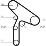 Zahnriemen CT921