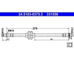 Bremsschlauch 24.5103-0375.3 Bremsschlauch 24.5103-0375.3