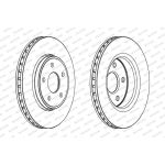 Bremsscheibe DDF1593C-1 Bremsscheibe DDF1593C-1