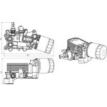 Ölkühler, Motoröl 31845 Ölkühler, Motoröl 31845