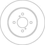 Bremsscheibe DF6686