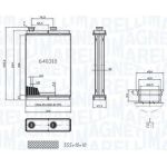 Magneti Marelli 350218065000 Wärmetauscher, Innenraumheizung Magneti Marelli 350218065000 Wärmetauscher, Innenraumheizung