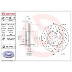 Bremsscheibe 09.A455.1X Bremsscheibe 09.A455.1X