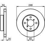 Bremsscheibe 0 986 478 841 Bremsscheibe 0 986 478 841