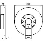 Bremsscheibe 0 986 478 880 Bremsscheibe 0 986 478 880