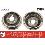 TRW DB4218 Bremstrommel