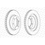 Ferodo DDF1594C Bremsscheibe PREMIER Ferodo DDF1594C Bremsscheibe PREMIER