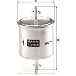 Kraftstofffilter WK 79
