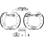 Bremsbackensatz 8DB 355 004-851