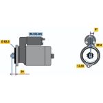 BOSCH 0 001 125 517 Starter BOSCH 0 001 125 517 Starter