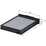Filter, Innenraumluft LAK 175 Filter, Innenraumluft LAK 175