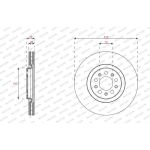 Ferodo DDF3040C-1 Bremsscheibe PREMIER