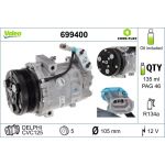 Valeo 699400 Kompressor, Klimaanlage CORE-FLEX Valeo 699400 Kompressor, Klimaanlage CORE-FLEX
