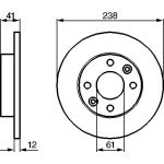 Bremsscheibe 0 986 479 165 Bremsscheibe 0 986 479 165