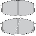 Valeo 598842 Bremsbelagsatz, Scheibenbremse