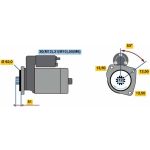 BOSCH 0 001 330 016 Starter BOSCH 0 001 330 016 Starter