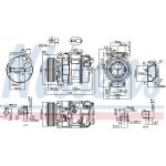 Kompressor, Klimaanlage 890358 Kompressor, Klimaanlage 890358