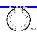 ATE 03.0137-0260.2 Bremsbackensatz, Feststellbremse ATE 03.0137-0260.2 Bremsbackensatz, Feststellbremse