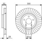 Bremsscheibe 0 986 479 D38