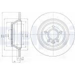 Delphi BG4238 Bremsscheibe Delphi BG4238 Bremsscheibe