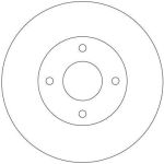 Bremsscheibe DF4169 Bremsscheibe DF4169